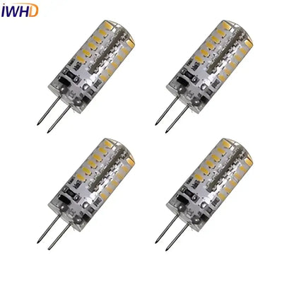 Clear glass 12v bi-pin led g4 bulb for living room chandeliers