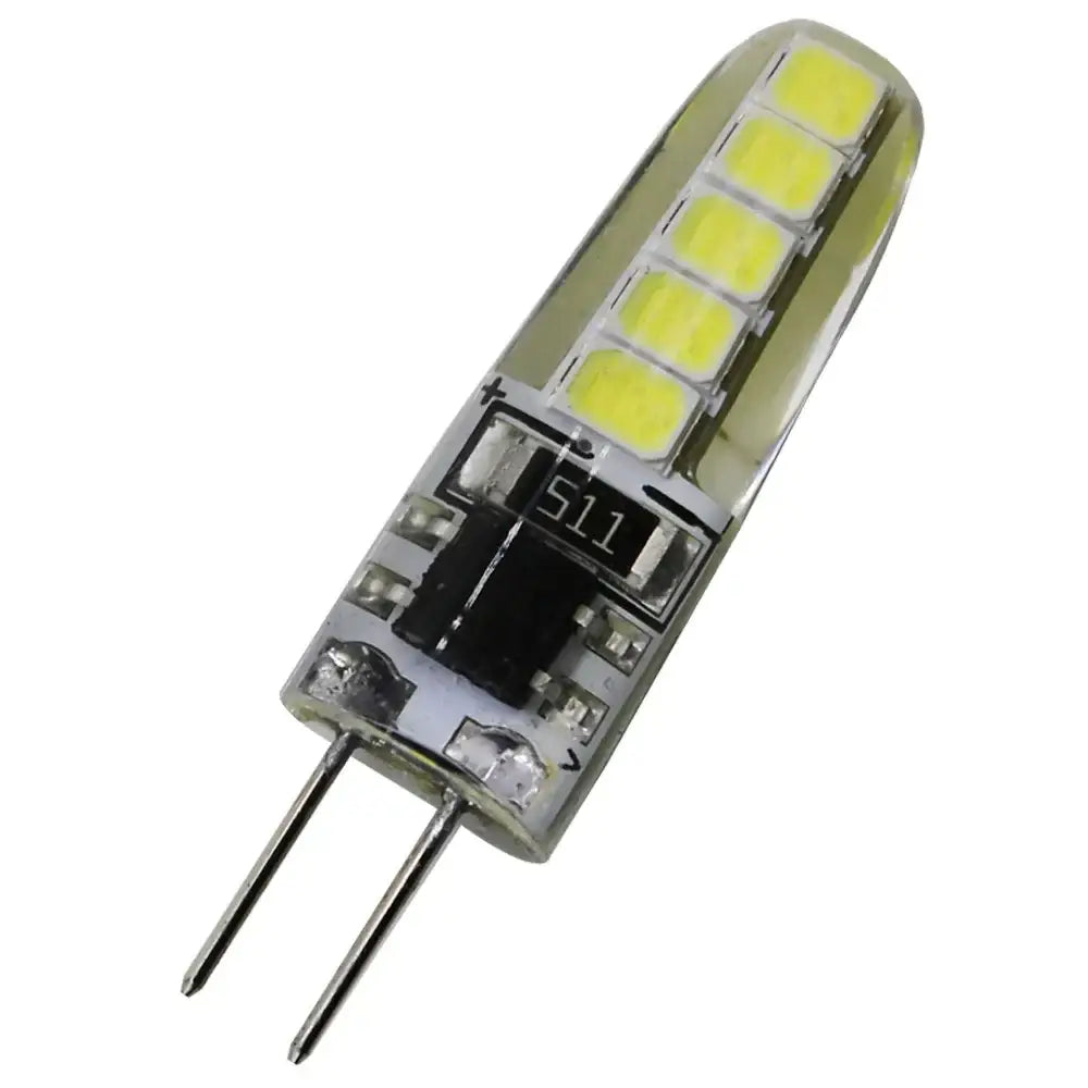 Clear glass led g4 bulb kitchen replacement light warm & cold white