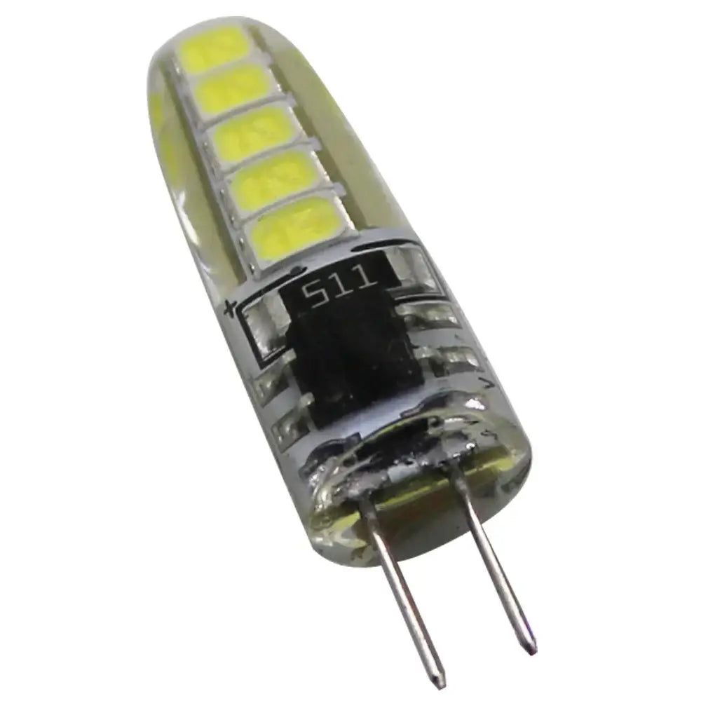 Clear glass led g4 bulb kitchen replacement light warm & cold white