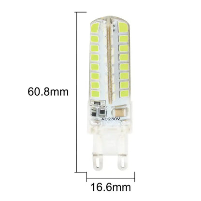 Clear glass led g9 bulb kitchen warm white lighting solution