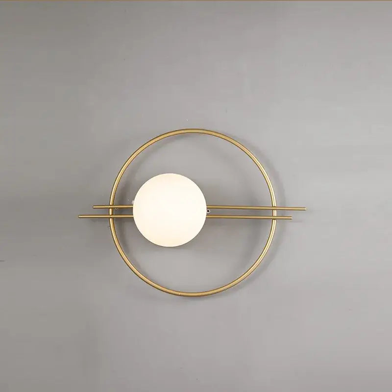 Modern minimalist black led g9 wall sconce bedroom light
