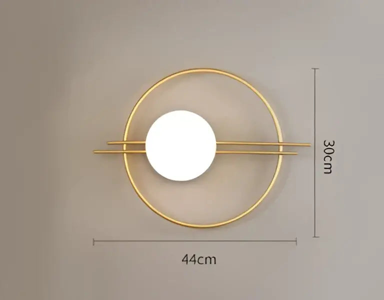 Modern minimalist black led g9 wall sconce bedroom light