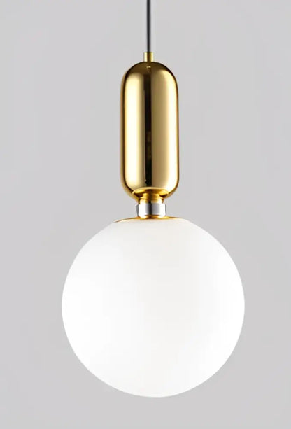 Modern led glass ball pendant lights for dining room kitchen