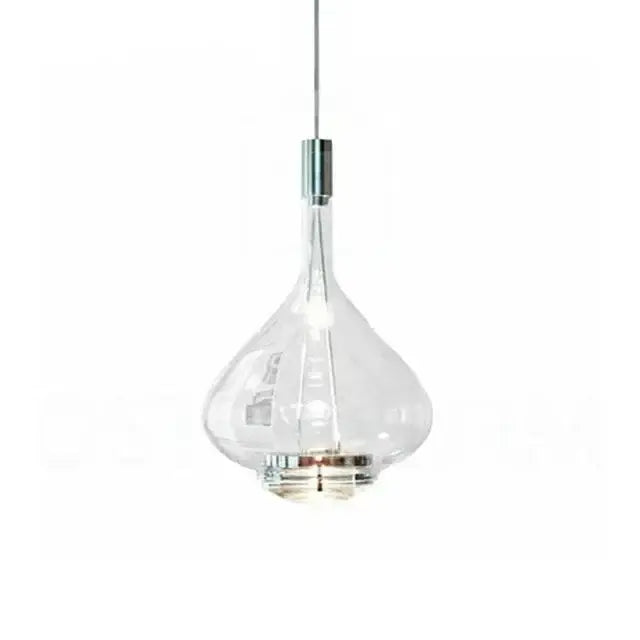 Modern teardrop led glass pendant chandelier – kitchen dining room