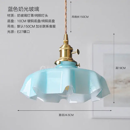Modern pink ceramic and gold led glass wall lamp for bedroom