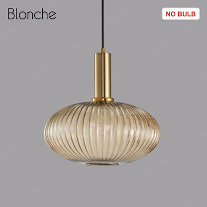 led gold chandelier amber & green pendant lamps dining room
