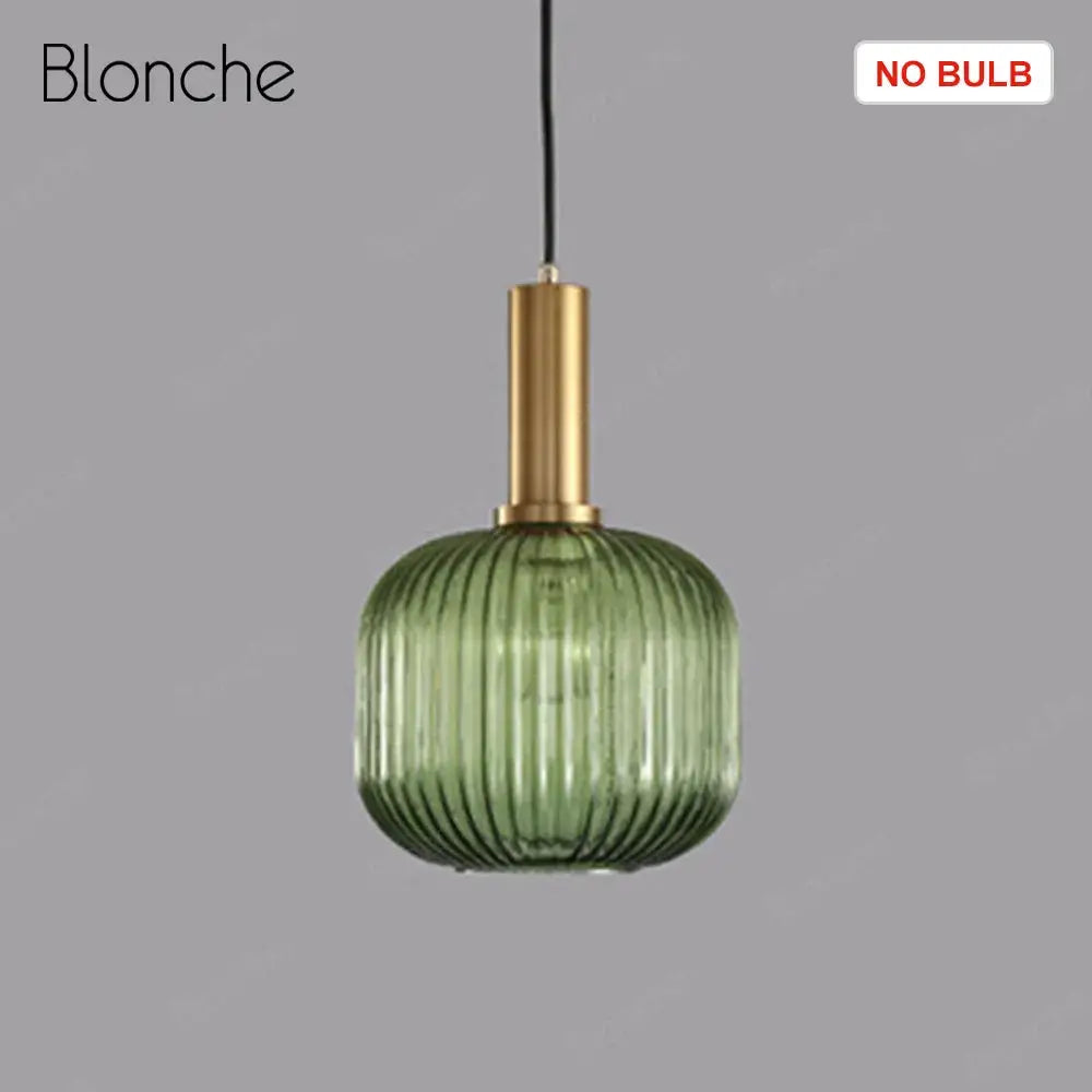 led gold chandelier amber & green pendant lamps dining room