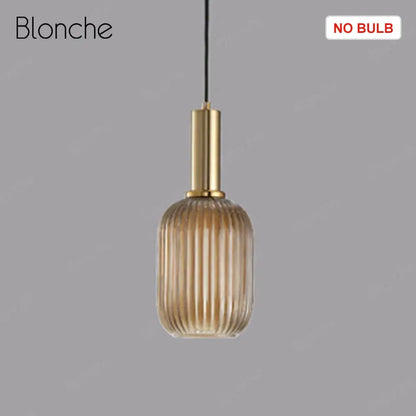led gold chandelier amber & green pendant lamps dining room