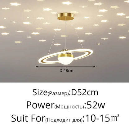 Modern gold & white crown led gypsophila chandelier living room light