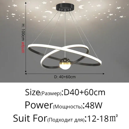 Modern gold & white crown led gypsophila chandelier living room light