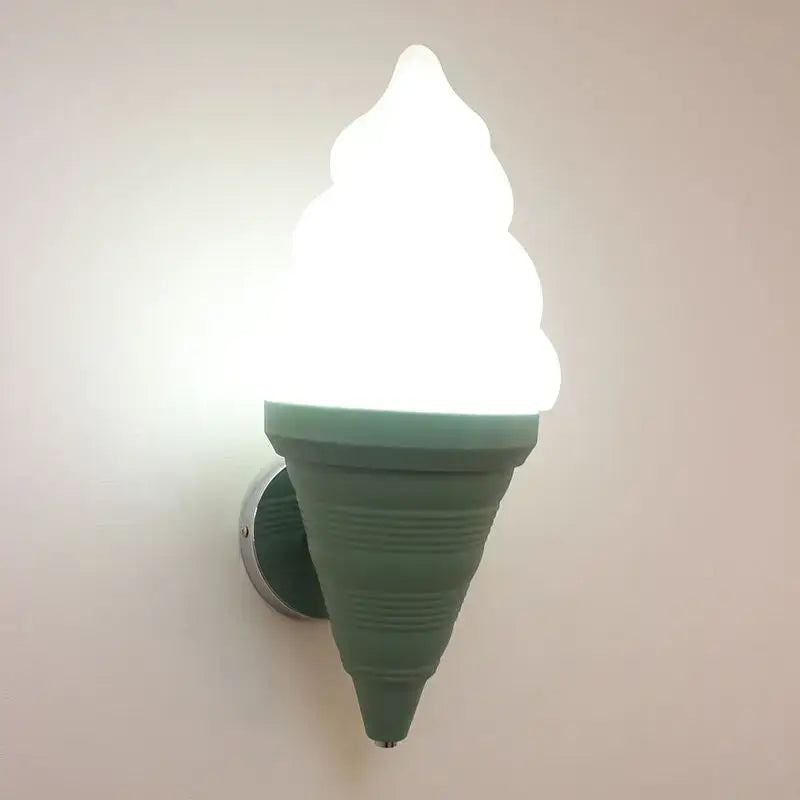 Modern led ice cream wall lamp bedroom night light