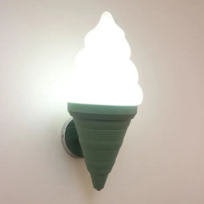 Modern led ice cream wall lamp bedroom night light