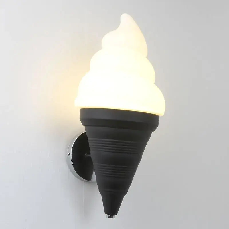 Modern led ice cream wall lamp bedroom night light