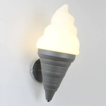 Modern led ice cream wall lamp bedroom night light