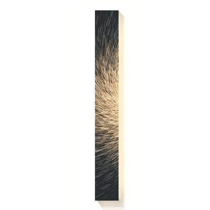 Abstract golden led indoor painting decoration for living room
