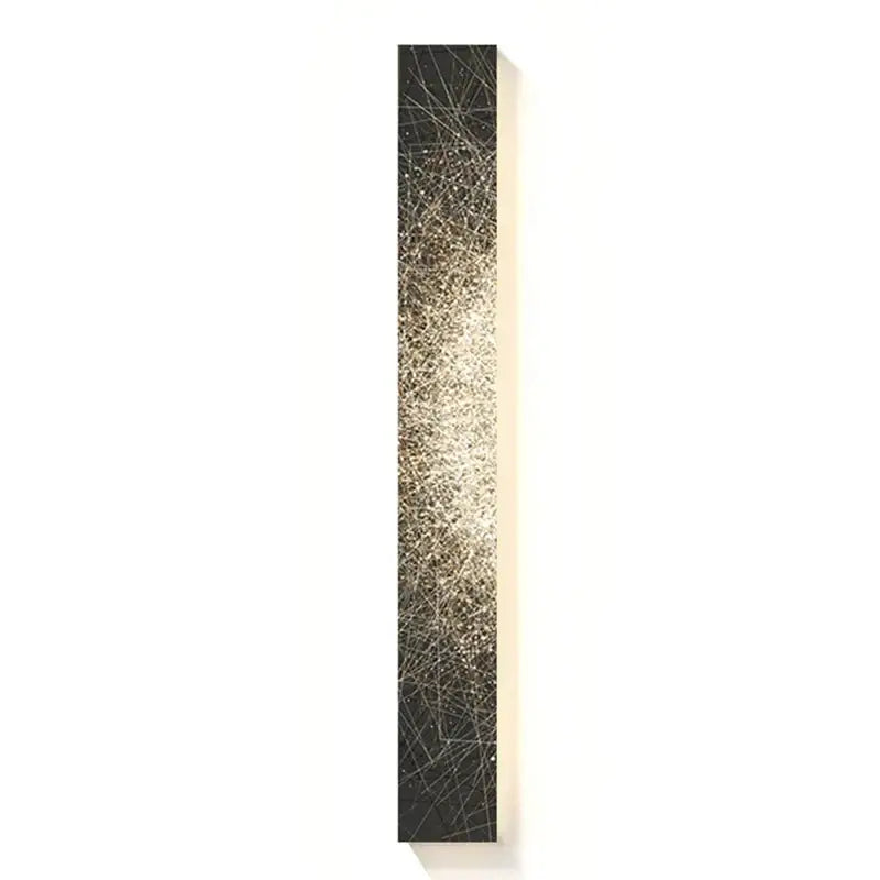 Abstract golden led indoor painting decoration for living room