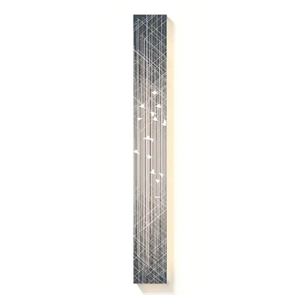 Abstract golden led indoor painting decoration for living room