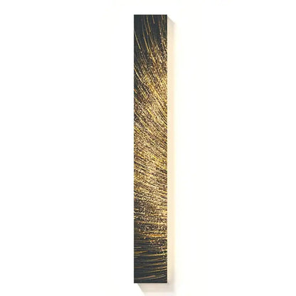 Abstract golden led indoor painting decoration for living room