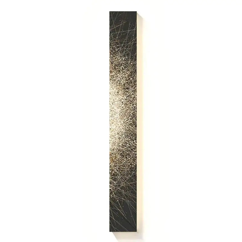 Abstract golden led indoor painting decoration for living room