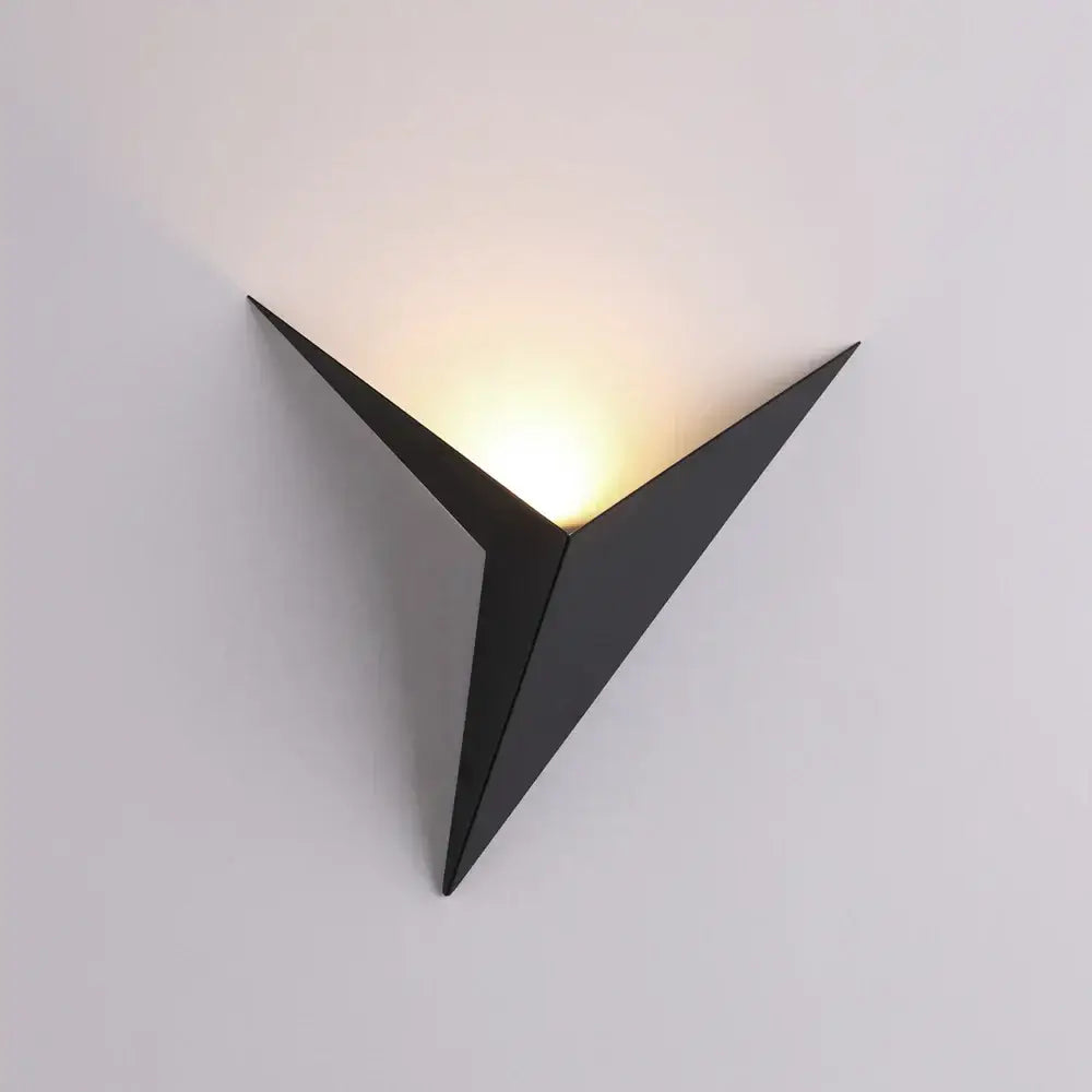 Minimalist gold circular led indoor wall lamp bedroom sconce