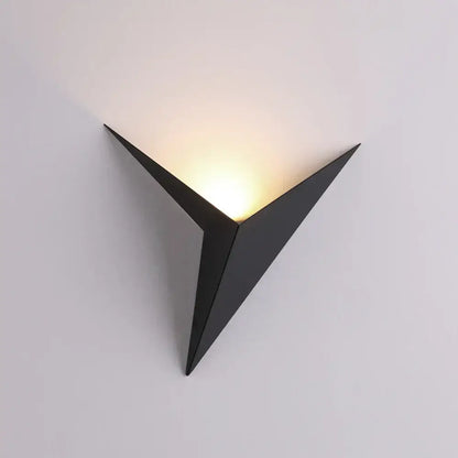 Minimalist gold circular led indoor wall lamp bedroom sconce