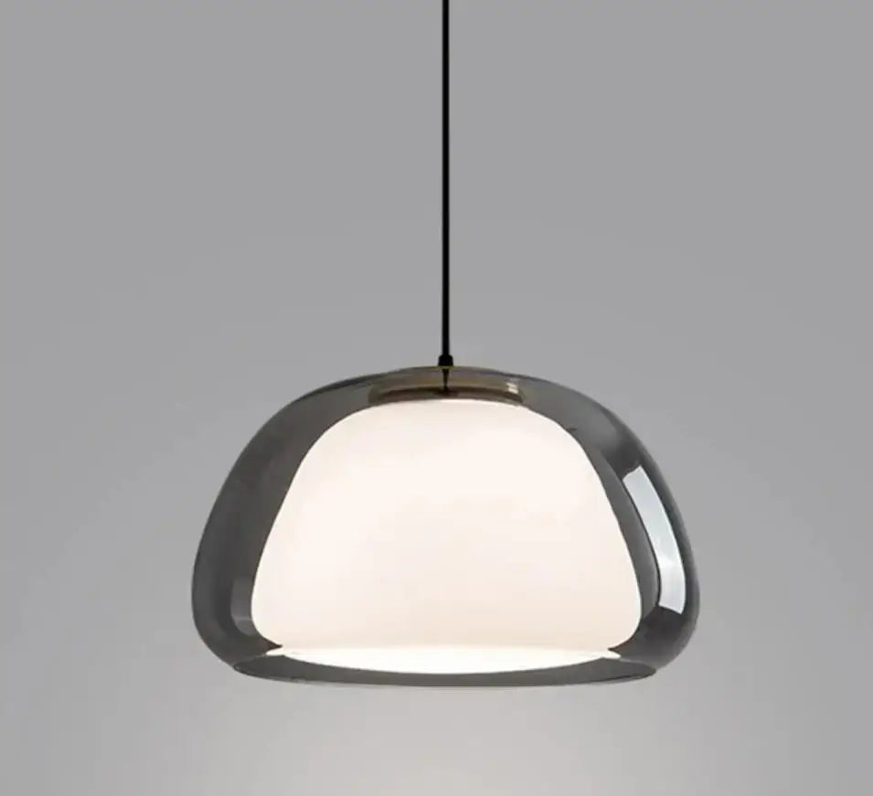 Modern led jelly glass pendant light for dining room