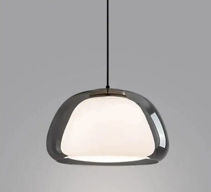 Modern led jelly glass pendant light for dining room
