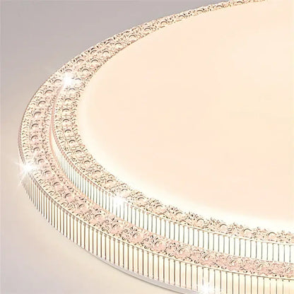Modern crystal led luxury ceiling light for living room decor