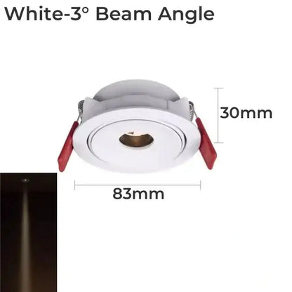 Modern black & white mini ceiling downlights kitchen spot lighting