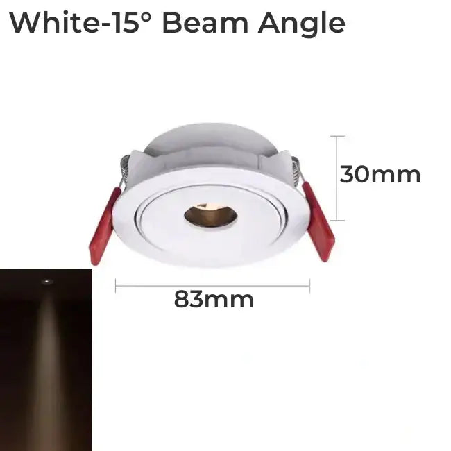 Modern black & white mini ceiling downlights kitchen spot lighting