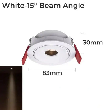 Modern black & white mini ceiling downlights kitchen spot lighting