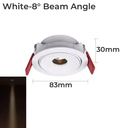 Modern black & white mini ceiling downlights kitchen spot lighting