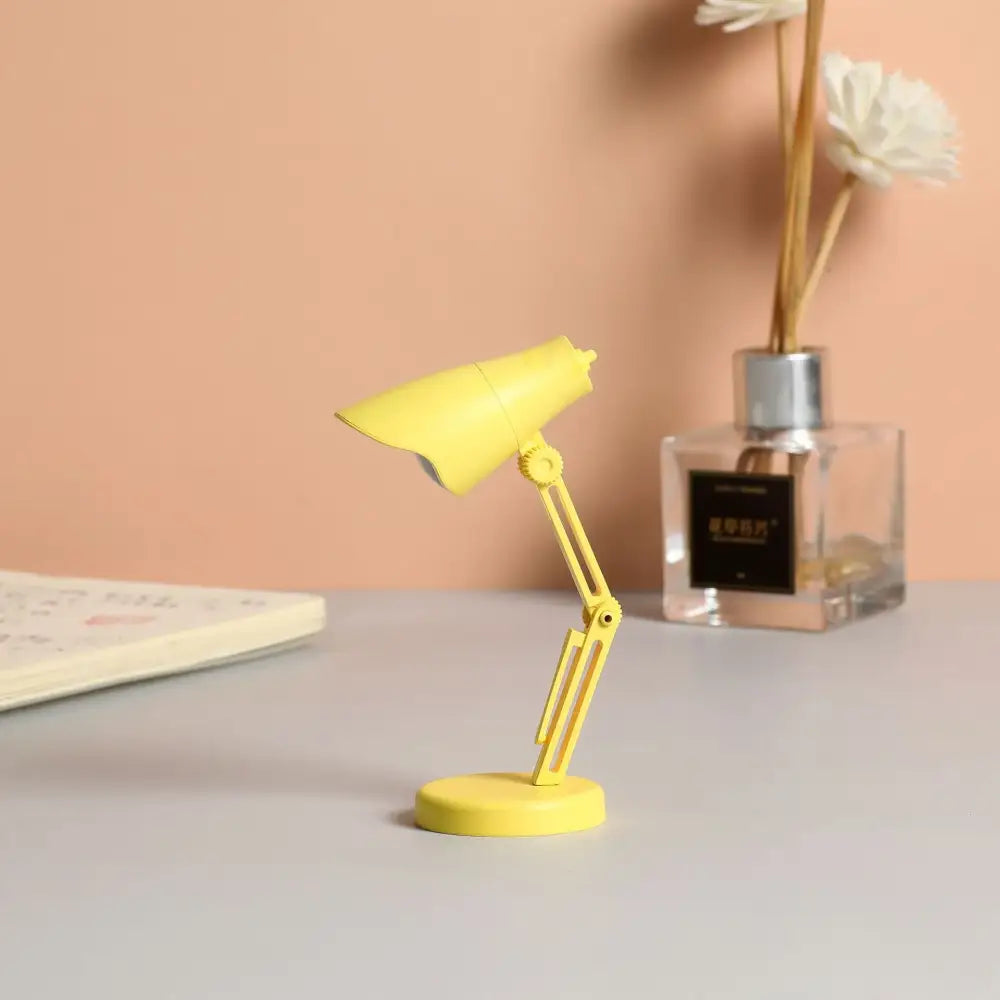 Orange pink & yellow led mini desk lamp – bedroom night light