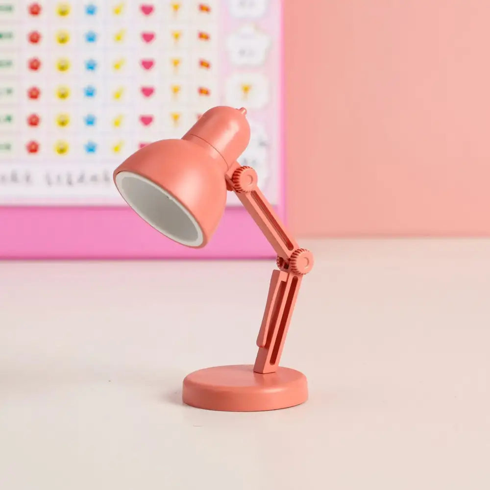 Orange pink & yellow led mini desk lamp – bedroom night light