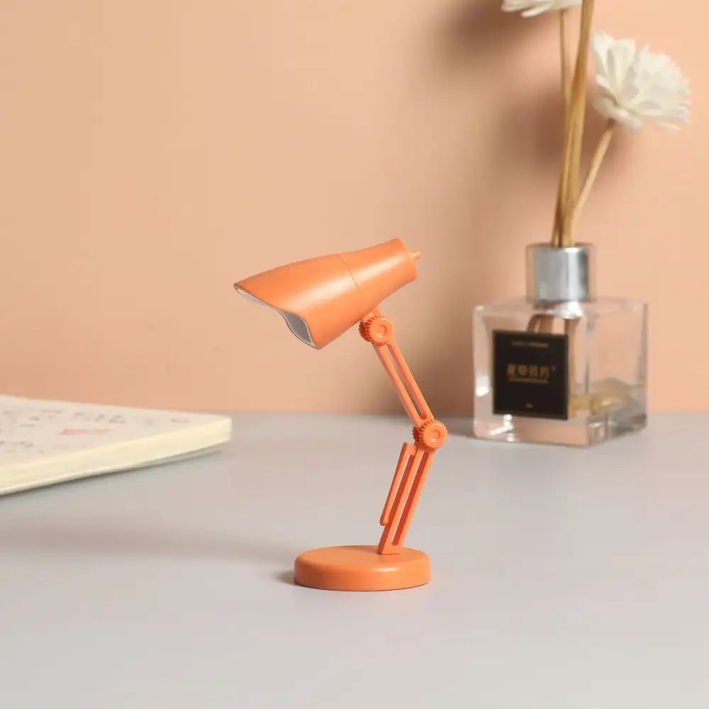 Orange pink & yellow led mini desk lamp – bedroom night light