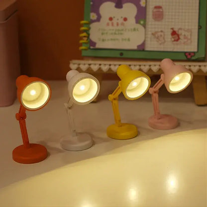 Orange pink & yellow led mini desk lamp – bedroom night light