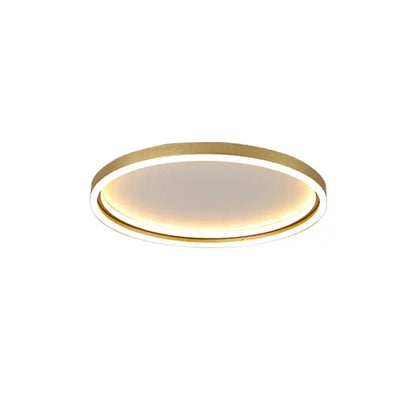 Modern golden finish led minimalist chandelier for living room