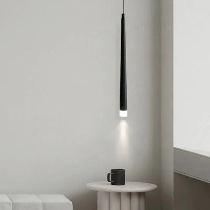 Minimalist black & white led pendant lamp for bedroom dining room