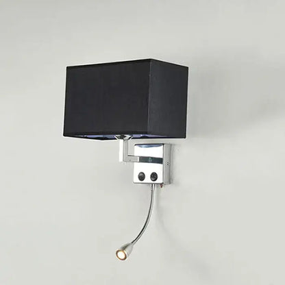 Modern beige & brown led minimalist wall lamps for bedroom