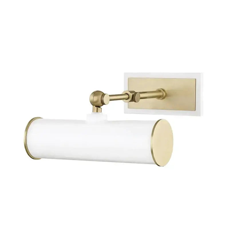 Modern white and gold led mirror cabinet bedroom wall sconce