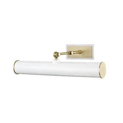 Modern white and gold led mirror cabinet bedroom wall sconce
