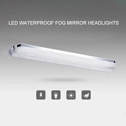 Modern chrome led mirror light – bathroom vanity lighting