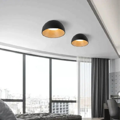 Modern black & white led modern chandelier ceiling lamp bedroom