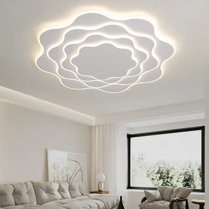 Modern white cloud led ceiling light bedroom home decor
