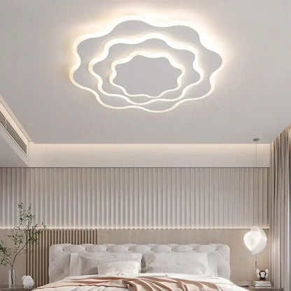Modern white cloud led ceiling light bedroom home decor