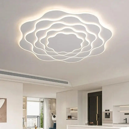 Modern white cloud led ceiling light bedroom home decor