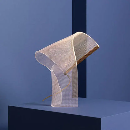 Modern gold floor lamp with white fabric diffuser living room light