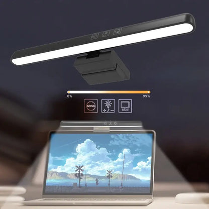 Modern black led monitor screen light bar office desk lamp