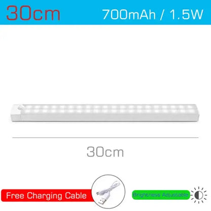 Modern white led motion sensor light bar – bedroom night light