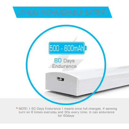 Modern white led motion sensor night light bedroom wall lamp